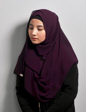 Dark Aubergine Hijab
