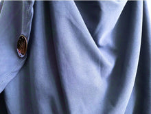 Cadet blue stretchy (KOR) instant hijab CF