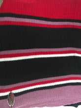 Knitted instant Black Red Pink