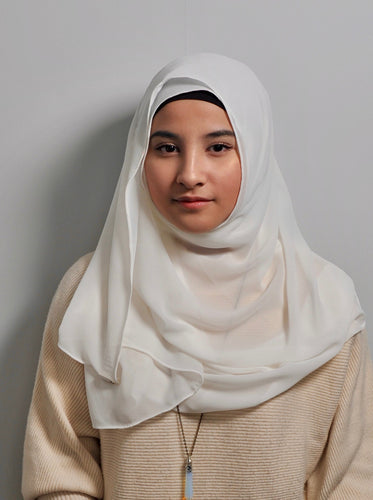 Milky Ivory Hijab