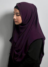 Dark Aubergine Hijab