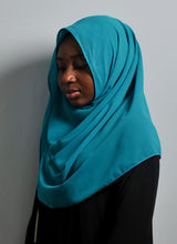 Teal Blue Hijab