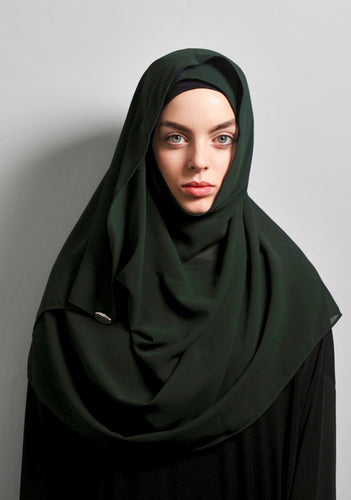 Deep Green Hijab
