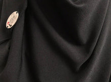 Black stretchy (COM) instant hijab CF