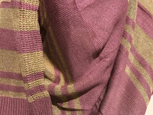 Knitted instant dark pink gold GLI003