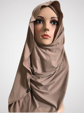 Antique Brass Nude stretchy (KOR) instant hijab CF