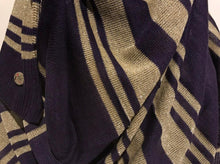 Knitted instant dark purple gold GLI007