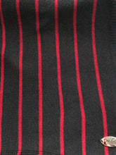 Knitted instant black and red